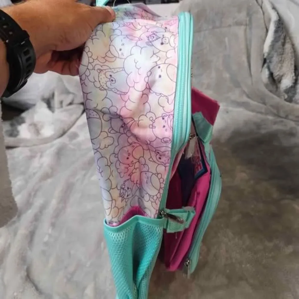 Feelin’ Mallow Kids Backpack + Matching Pouch Pastel Unicorn